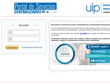 Tablet Screenshot of portal.uip.edu.pa